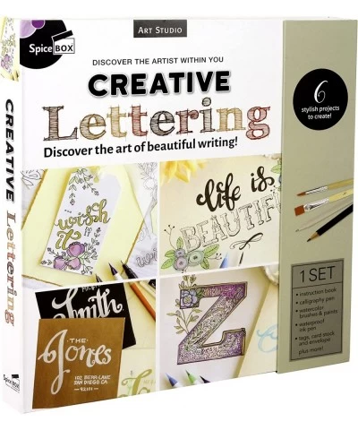 Adult Art Craft & Hobby Kits Art Studio Creative Lettering $31.07 Kids' Drawing & Writing Boards