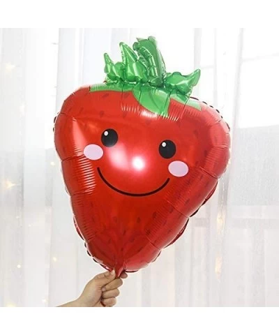 8pcs Fruit & Vegetable Aluminum foil Balloons for Party Decoration Fruit Birthday Aluminum Foil Helium Balloon for Summer Par...