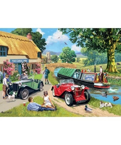 Two of a Kind 500 Piece Jigsaw Puzzles for Adults & Kids Age 10 Years Up - Nostalgic Puzzle $36.95 Jigsaw Puzzles