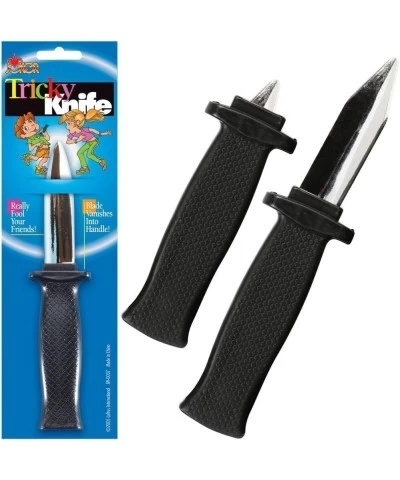 Forum Novelties Disappearing Dagger Knife Prank Joke Gag Magic Trick Fake Silver Plastic Prop $14.58 Gags & Practical Joke Toys