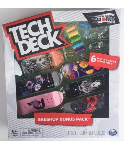 Finger Board Tech Deck SK8shop Bonus Pack World Edition Limited Series - Primitive Skateboards $57.46 Finger Toys