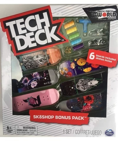 Finger Board Tech Deck SK8shop Bonus Pack World Edition Limited Series - Primitive Skateboards $57.46 Finger Toys