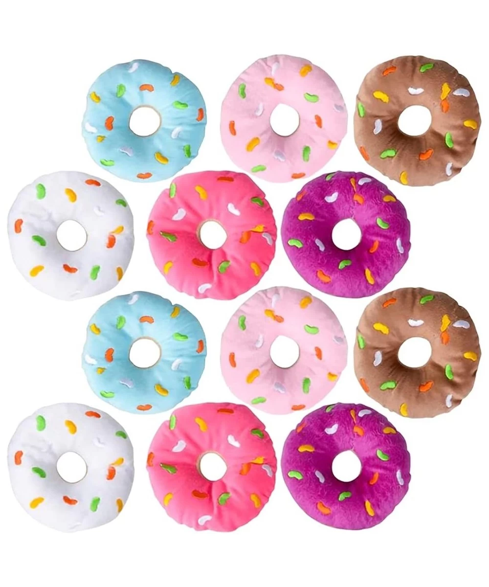 Plush Donuts for Kids Set of 12 Soft Stuffed Donut Toys in Assorted Colors Cute Donut Party Supplies Donut Party Decorations ...