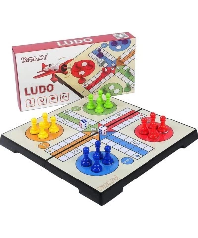 Ludo Magnetic Board Game Set Folding and Light-Weight for Carrying Gift for All Age (10 X 10 inches $25.26 Board Games