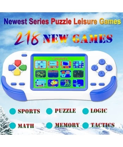 Handheld Game Console for Kids with Buid in 218 Puzzle Leisure Video Games Boys Girls Novelty and Interesting Retro Electroni...