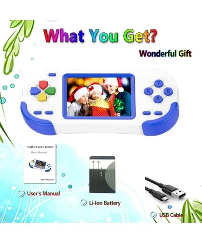 Handheld Game Console for Kids with Buid in 218 Puzzle Leisure Video Games Boys Girls Novelty and Interesting Retro Electroni...