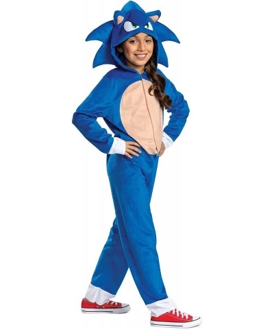 Sonic the Hedgehog Costume Official Sonic Movie Costume and Headpiece Toddler Size $47.70 Kids' Costumes