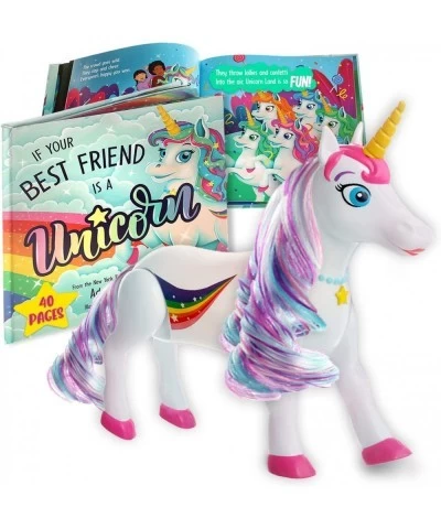 Unicorn Toy Unicorn Book for Kids 7 Inch Doll Unicorn Toys for Girls Unicorn Book If Your Best Friend is an Unicorn Hardcover...