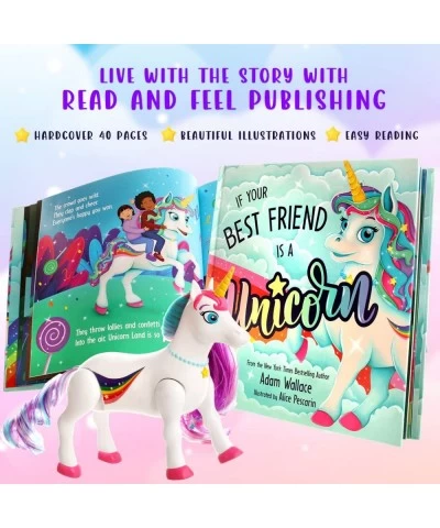 Unicorn Toy Unicorn Book for Kids 7 Inch Doll Unicorn Toys for Girls Unicorn Book If Your Best Friend is an Unicorn Hardcover...