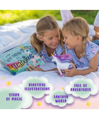 Unicorn Toy Unicorn Book for Kids 7 Inch Doll Unicorn Toys for Girls Unicorn Book If Your Best Friend is an Unicorn Hardcover...