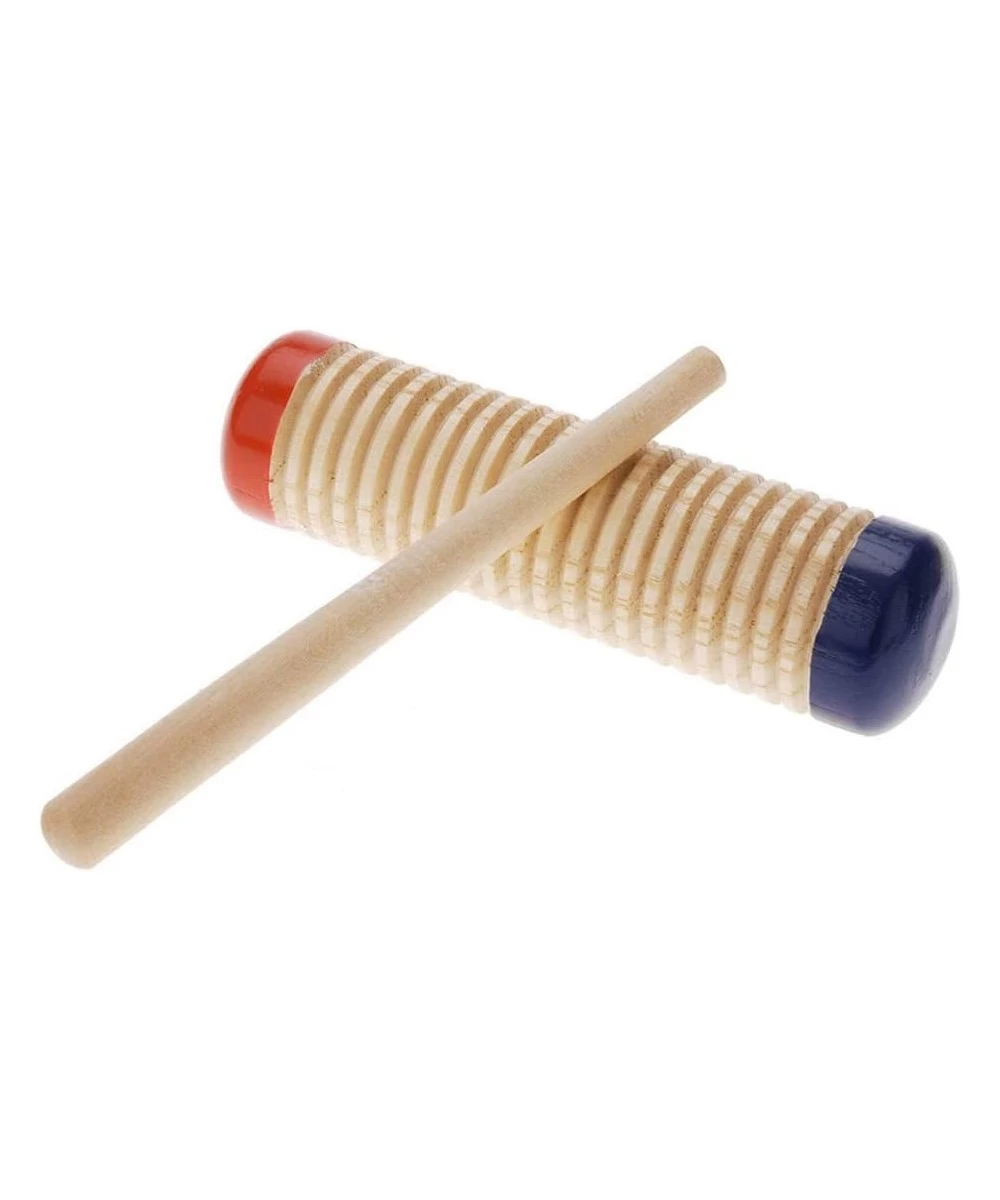 Wooden Guiro Shaker Stick Percussion Musical Instrument Rhythm Toy for Kids Children $16.91 Kids' Musical Instruments