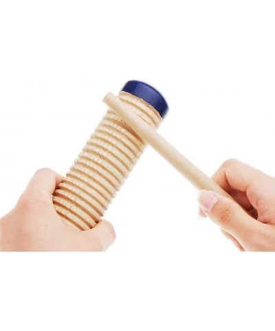 Wooden Guiro Shaker Stick Percussion Musical Instrument Rhythm Toy for Kids Children $16.91 Kids' Musical Instruments