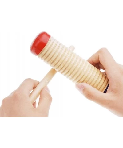 Wooden Guiro Shaker Stick Percussion Musical Instrument Rhythm Toy for Kids Children $16.91 Kids' Musical Instruments