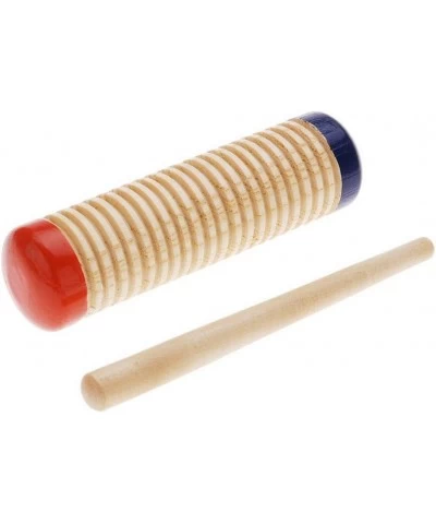 Wooden Guiro Shaker Stick Percussion Musical Instrument Rhythm Toy for Kids Children $16.91 Kids' Musical Instruments