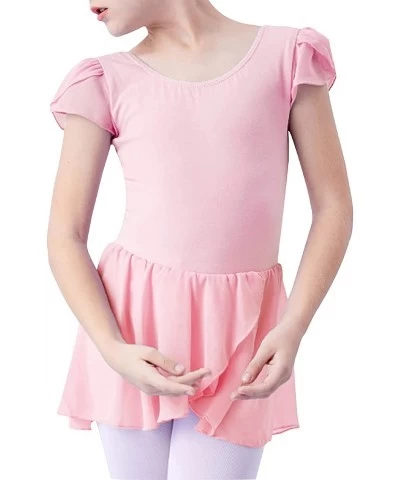 Girls Toddler Ballet Leotard for Dance with Flutter Sleeve Skirt Ballet Outfit Ballerina Dress $22.29 Kids' Costumes