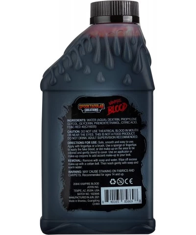 Pint of Vampire Blood 16oz Liquid Fake Blood Bottle of Vampire Blood for Halloween Makeup Costume Decoration $16.49 Kids' Dre...