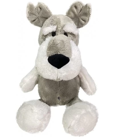 Cute Plush Dog Stuffed Animal 14’’ Soft Doggy Stuffed Kawaii Puggy Stuffed Animals Cuddly Stuffed Schnauzer Puggy Toy for Kid...