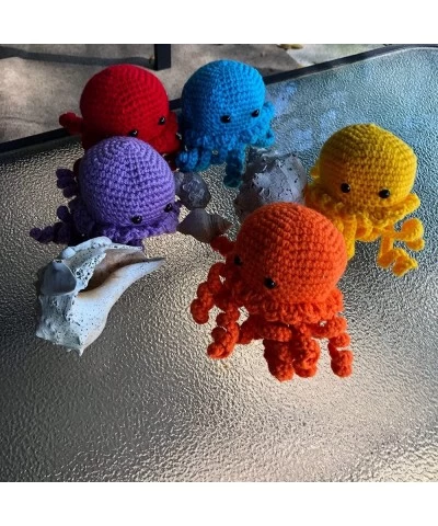 Jellyfish Stuffed Plush Toy - Handmade in The USA - Soft and Adorable (Blue) $26.67 Plush Figure Toys