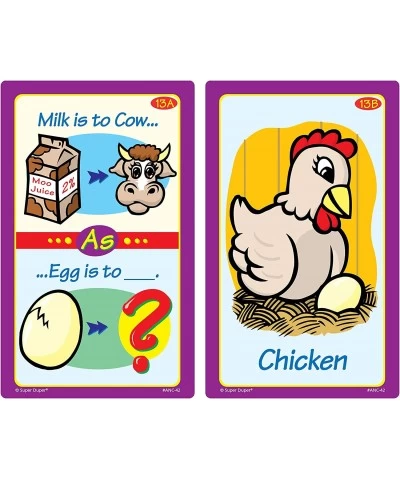 | Analogies Flash Cards | Opposites Similarities and Vocabulary Fun Deck | Educational Learning Materials for Children $27.32...