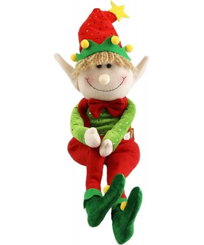 22'' Stuffed Elf Boy Christmas Decoration Adorable Elves Figure Plush Toys Xmas Ornament Gifts $44.89 Plush Figure Toys