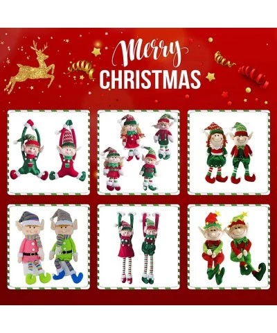 22'' Stuffed Elf Boy Christmas Decoration Adorable Elves Figure Plush Toys Xmas Ornament Gifts $44.89 Plush Figure Toys