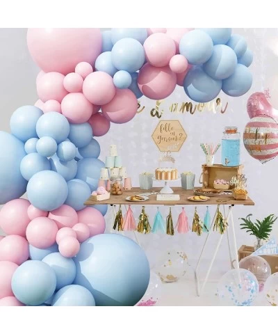 Blue Pink Balloon Arch Kit 100PCS Pink Blue Garland Kit for Gender Reveal Birthday Party Balloons mit 18" 12" Latex Balloons ...