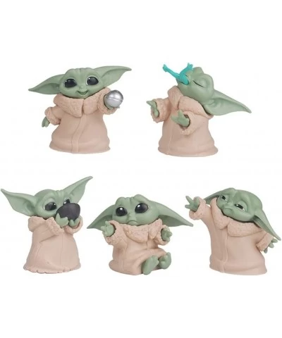 5-Pack Baby Yoda Gifts 2.2-Inch Baby Yoda Doll Baby Yoda Toys for Kids Baby Yoda Action Figure Child Yoda Toy Baby Yoda Figur...