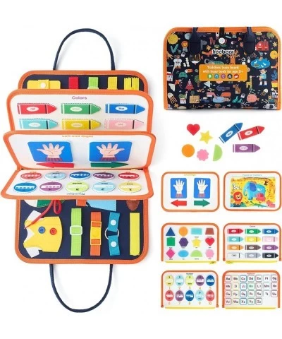 Busy Board Toddler Travel Toys Quiet Book Sensory Toys for Toddlers 2 3 4 Montessori Toys for Toddler Activities Board Educat...