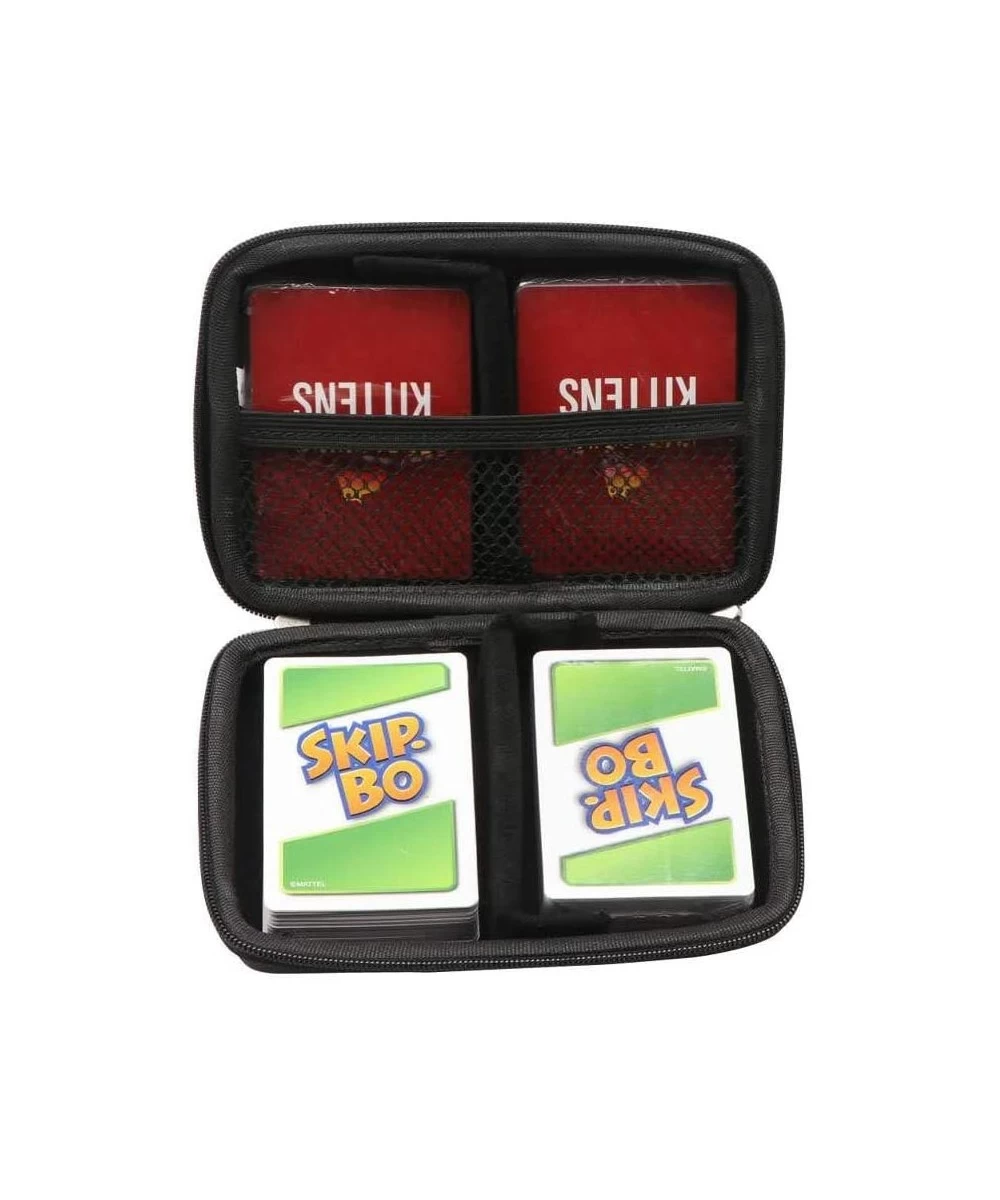 Hard Travel Protective Case for Skip BO + Skyjo Card Game (Only Case) $20.71 Travel Games