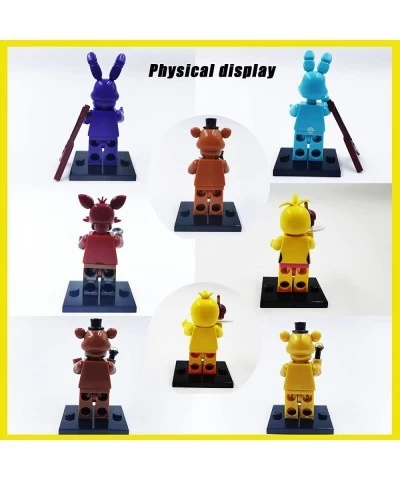 FNAF Building Blocks Toys for Kids Set of 8Pcs Mini Chica Bonnie Freddy Birthday Toys for Boys and Girls (Style B) $35.40 Act...