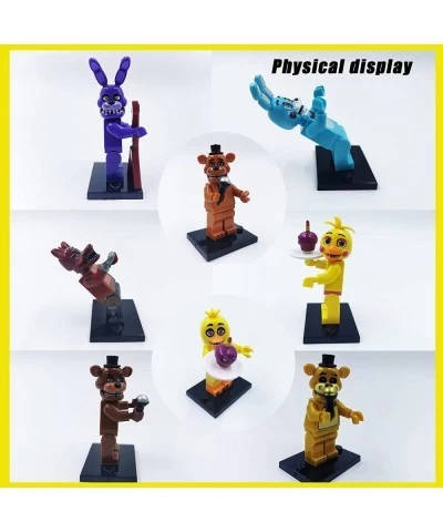 FNAF Building Blocks Toys for Kids Set of 8Pcs Mini Chica Bonnie Freddy Birthday Toys for Boys and Girls (Style B) $35.40 Act...