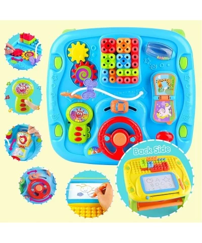 NA Baby Activity Table&Learing Table 7-in-1 Multi Kids Activity Table Set Early Education Toy Musical Table&Block Table Toys ...