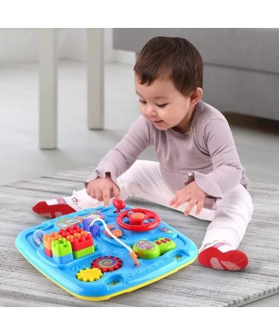 NA Baby Activity Table&Learing Table 7-in-1 Multi Kids Activity Table Set Early Education Toy Musical Table&Block Table Toys ...