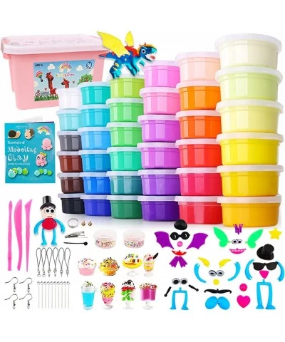 Air Dry Clay Kit 36 Colors Magic Clay Ultra Light Modeling Clay for Kids with Accessories Tools and Tutorials Arts and Crafts...