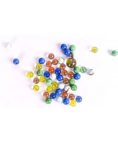 50 Piece Marbles - Colorful Glass Marble for Kids Games | 49 Players and 1 Shooter $13.33 Dice & Marble Games