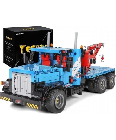 Remote Control Heavy Duty Tow Truck Building Kit for Boys Age 8+ 1064 Pieces R/C & App Control Truck Building Blocks Technolo...