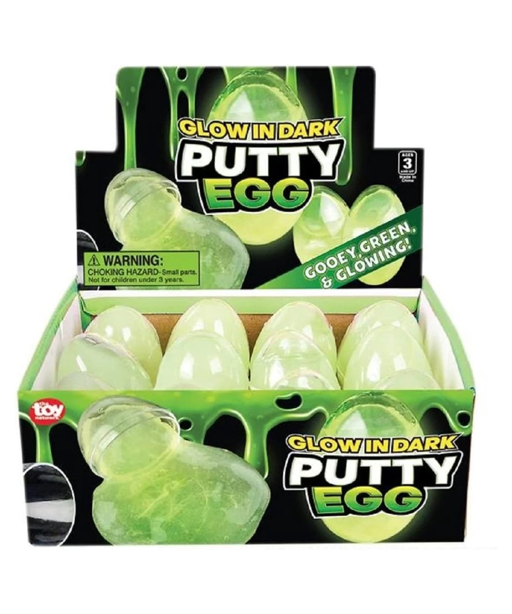 2" Glow in The Dark Putty Egg $25.29 Slime & Putty Toys