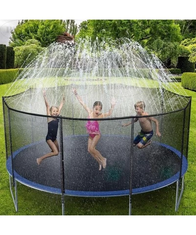 Trampoline Sprinkler for Kids Outdoor Trampoline Water Sprinkler Hose for Kids/Adults Fun Water Park Summer Trampoline Access...