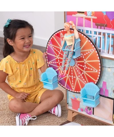 Ferris Wheel Fun Beach House Dollhouse Two-Sided with 19 Play Accessories and EZ Kraft Assembly? Gift for Ages 3+ $108.56 Dol...