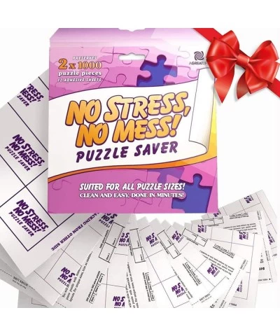 Preserve 2 x 1000 Pieces Jigsaw Puzzles - Puzzle Saver 12 Sheets - No Stress No Mess Jigsaw Puzzle Glue Sheets $24.11 Puzzle ...