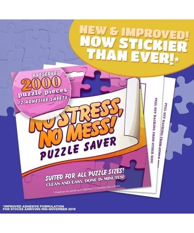 Preserve 2 x 1000 Pieces Jigsaw Puzzles - Puzzle Saver 12 Sheets - No Stress No Mess Jigsaw Puzzle Glue Sheets $24.11 Puzzle ...