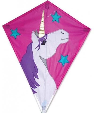 25 in. Diamond Kite - Lucky Unicorn $40.27 Kites & Wind Spinners