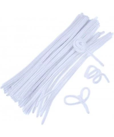 100pcs Pipe Cleaners Chenille Stems for DIY Art Supplies Craft Projects 6mmx30cm Christmas Pipe Cleaners Decoration White $20...