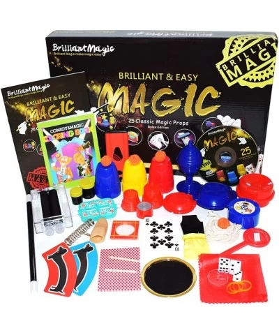 Magic Set Magic Kit for Kids Magic Games for Children Including 25 Tricks Easy to Play Magic Best Gift for Boys Girls and QR ...