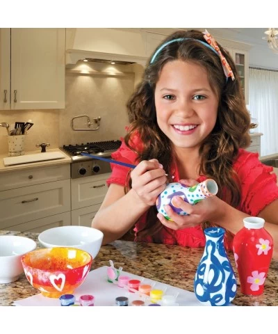 Paint Your Own Porcelain Bowls and Vases $83.44 Craft Kits