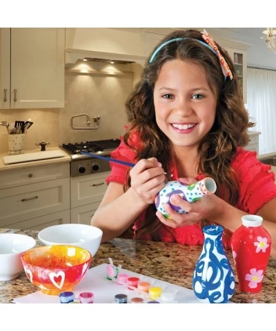 Paint Your Own Porcelain Bowls and Vases $83.44 Craft Kits