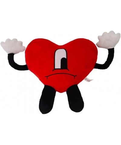 Un Verano Sin Ti Plush Red Heart Plushies Doll 18.8in Cute Stuffed Heart Shape Plush Toy Gifts for Fans $40.16 Plush Figure Toys