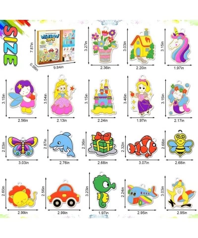 18PCS Make Your Own Window Arts and Crafts - Paint Your Own Suncatchers Kit DIY Painting Projects for Kids Ages 6 and Up $18....