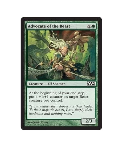 Advocate of The Beast - Magic 2014 - Foil $11.83 Magic Kits & Accessories