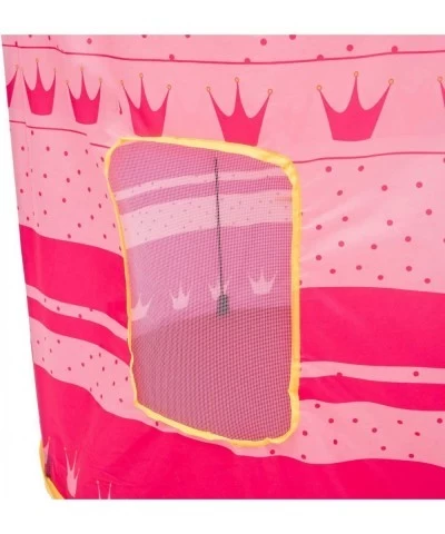 Princess Castle Play Tent for Girls Tent - with Crawling Tunnel Tube and Carry Case. Foldable pop up Pink Castle Playhouse wi...